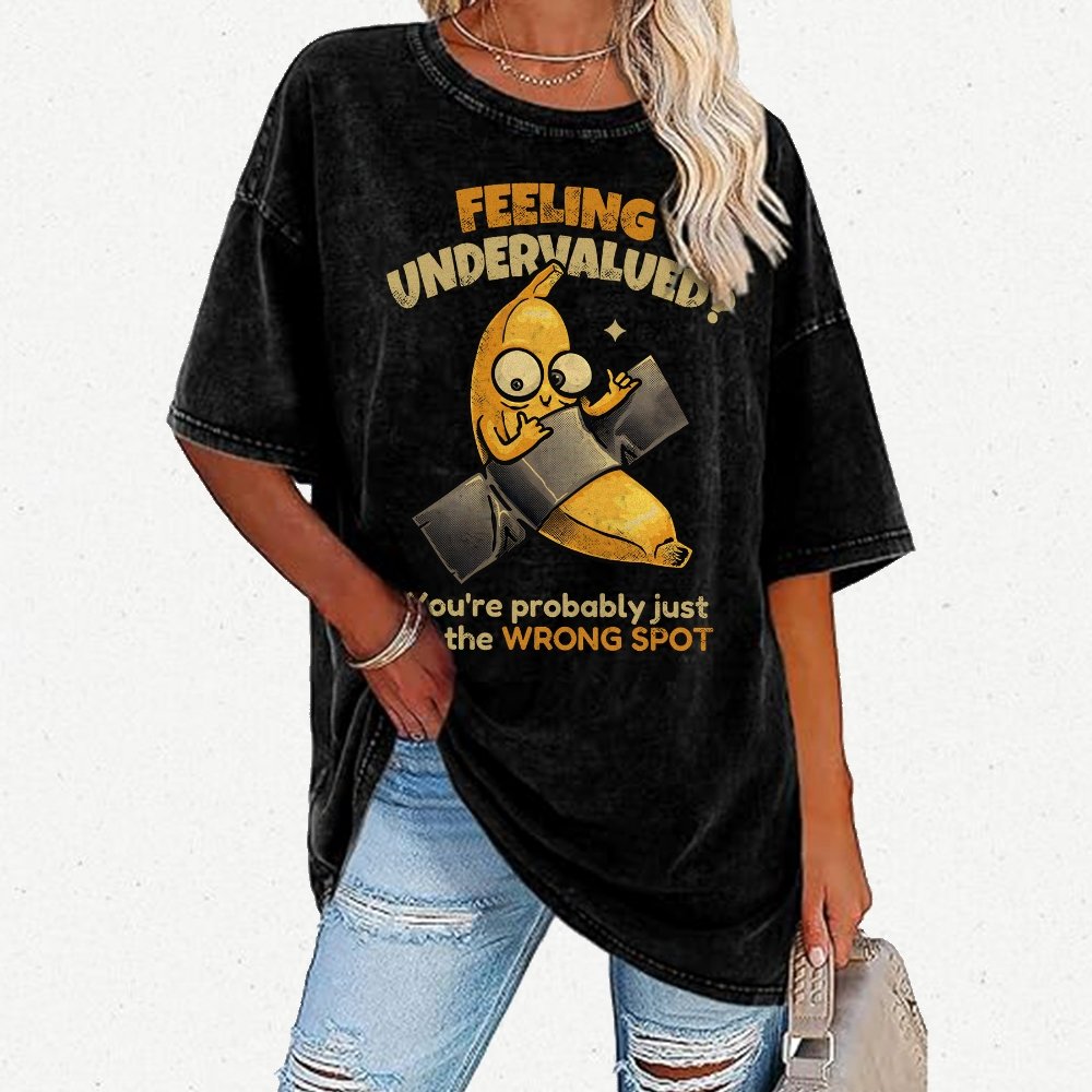 Value yourself Vintage Distressed T-shirt