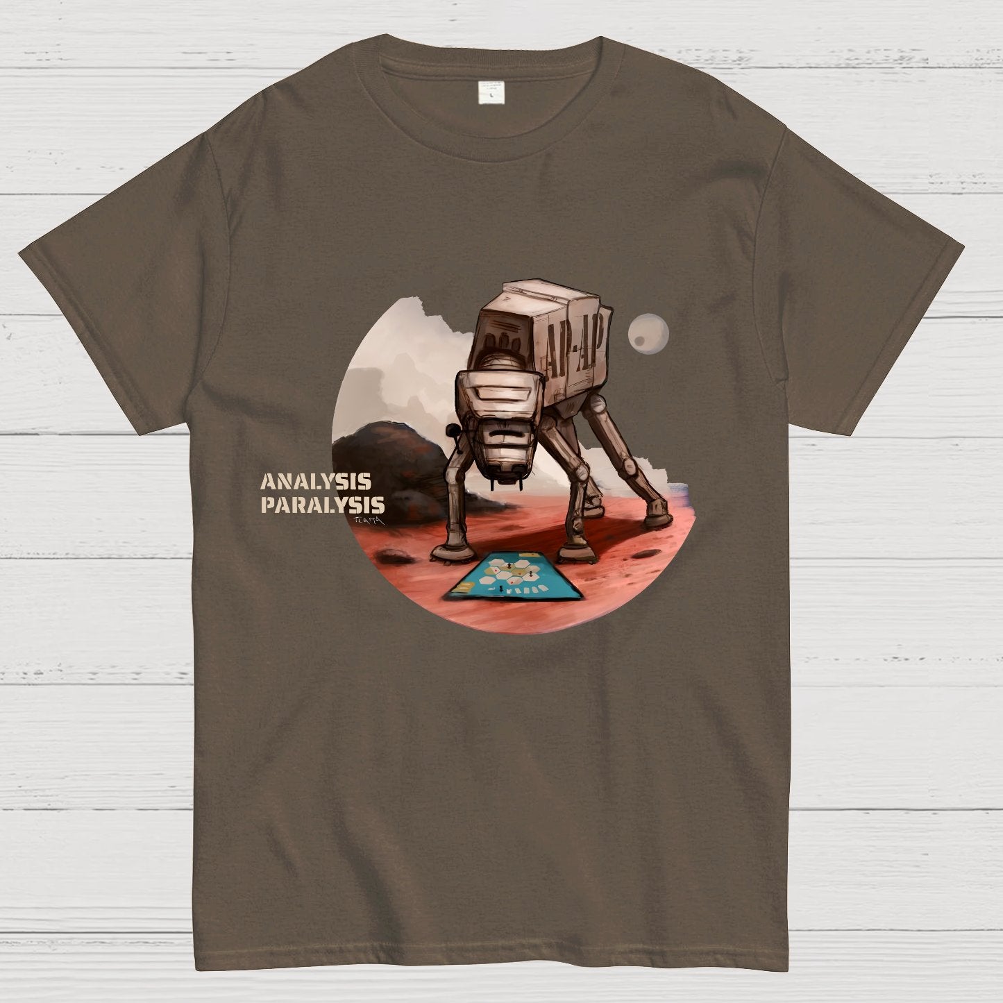 Board Game Analysis paralysis Geeky T-Shirt