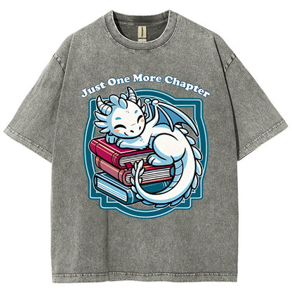 Just One More Chapter Vintage Distressed T-shirt