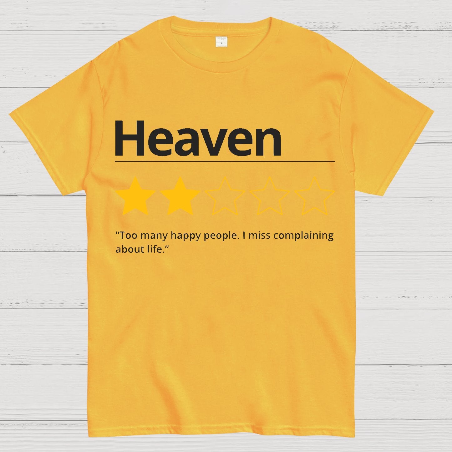 Honest Heaven Review Geek T-Shirt