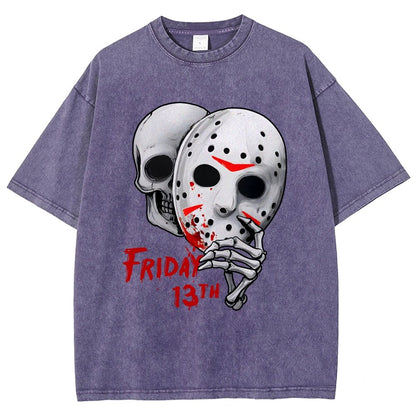 Friday 13th Vintage Distressed T-shirt