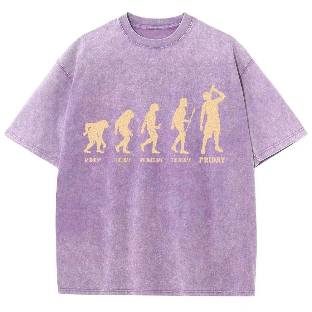Weekvolution Vintage Distressed T-shirt