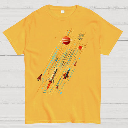 Space travel is cool Geek T-Shirt