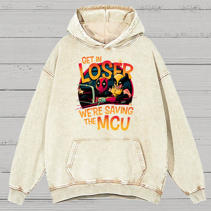 Saving The Universe Vintage Distressed Hoodie
