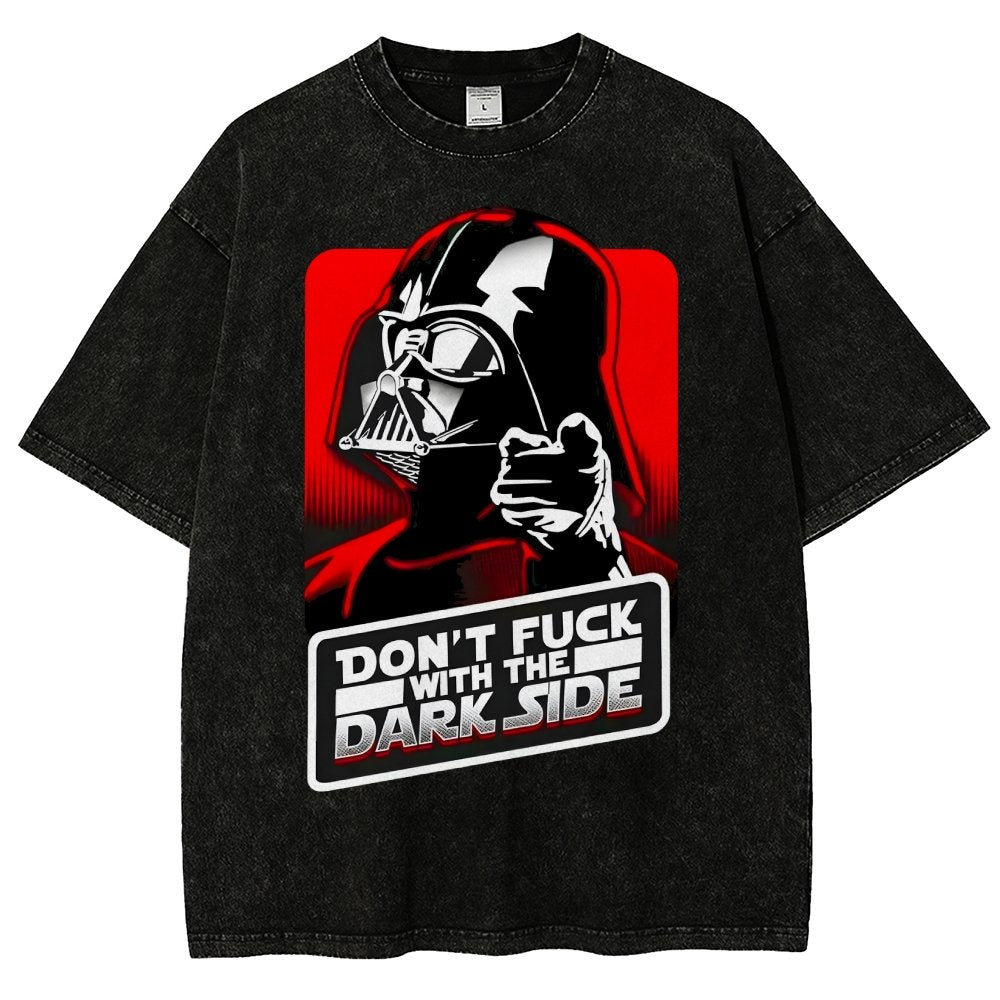 Dark Power Vintage Distressed T-shirt