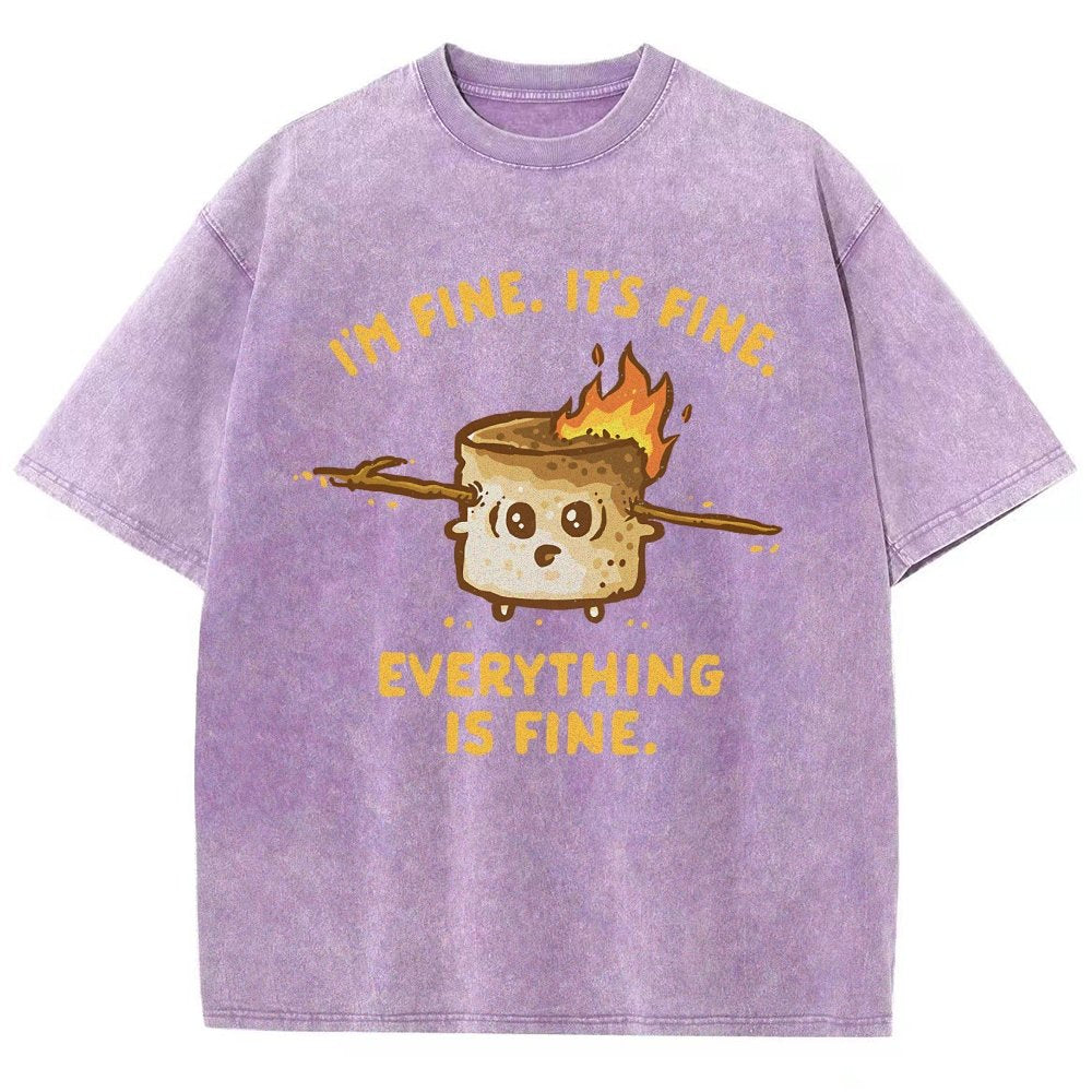 A Fine Camping Trip Vintage Distressed T-shirt