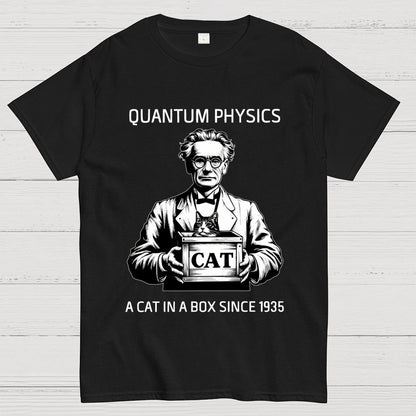 Schrödinger's Cat Quantum Geek T-Shirt
