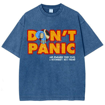 Pon't Panic Vintage Distressed T-shirt