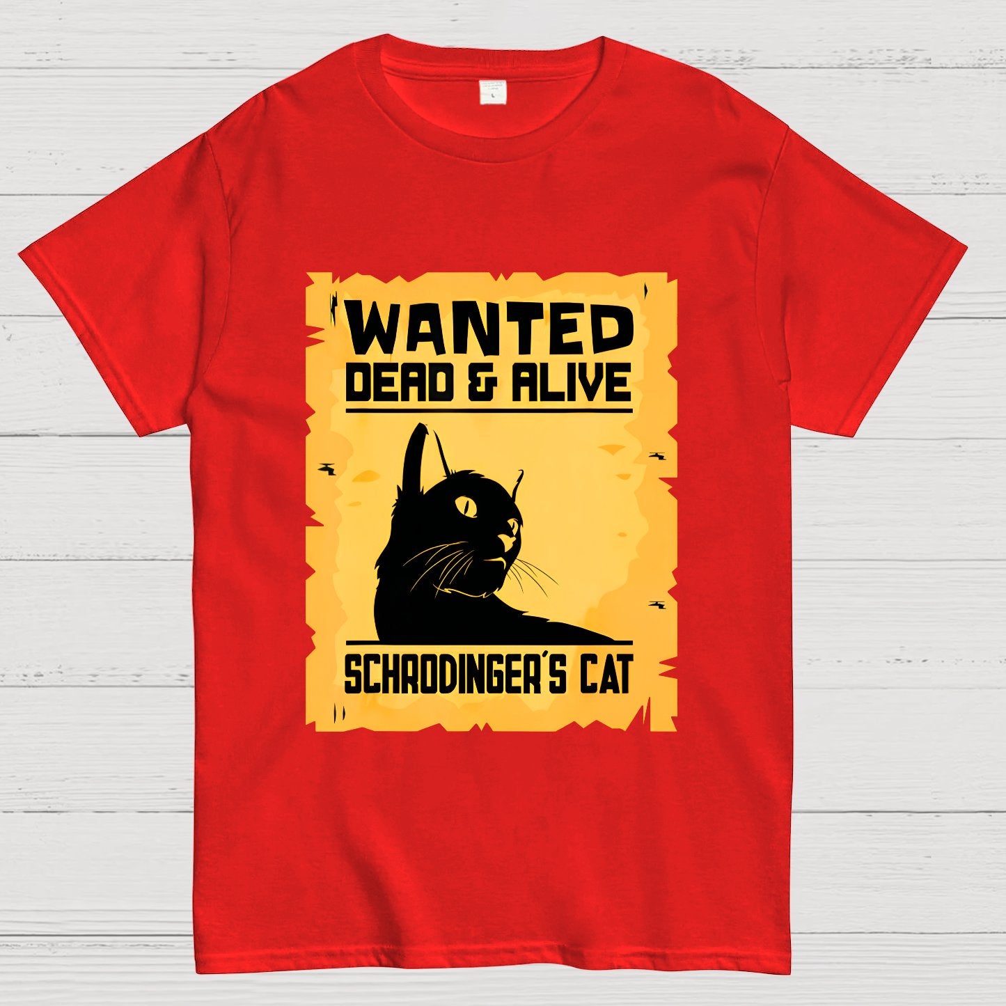 Schrödinger's Cat Is Dead or Alive Geeky T-Shirt