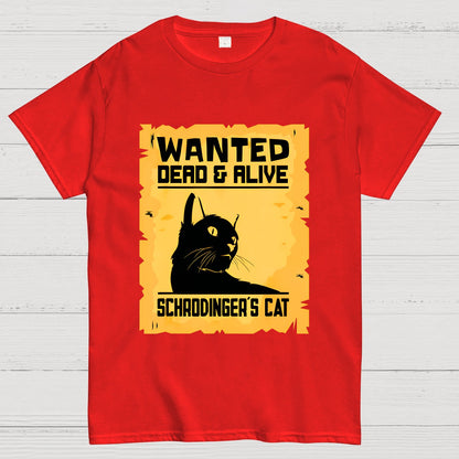 Schrödinger's Cat Is Dead or Alive Geeky T-Shirt