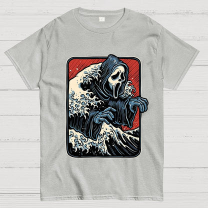 Ghost Wave Unisex Geek T-Shirt