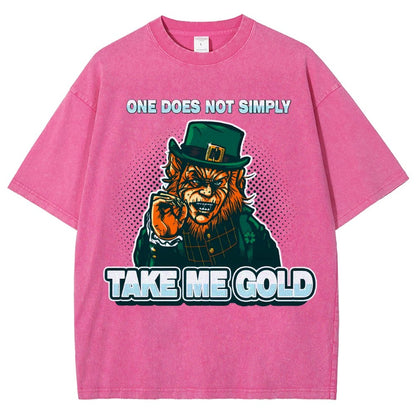 Irish Meme-St. Patrick's Day Vintage Distressed T-shirt