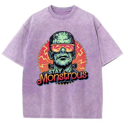 Stay Monstrous Vintage Distressed T-shirt