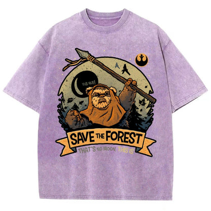 Save The Mystic Grove Vintage Distressed T-shirt