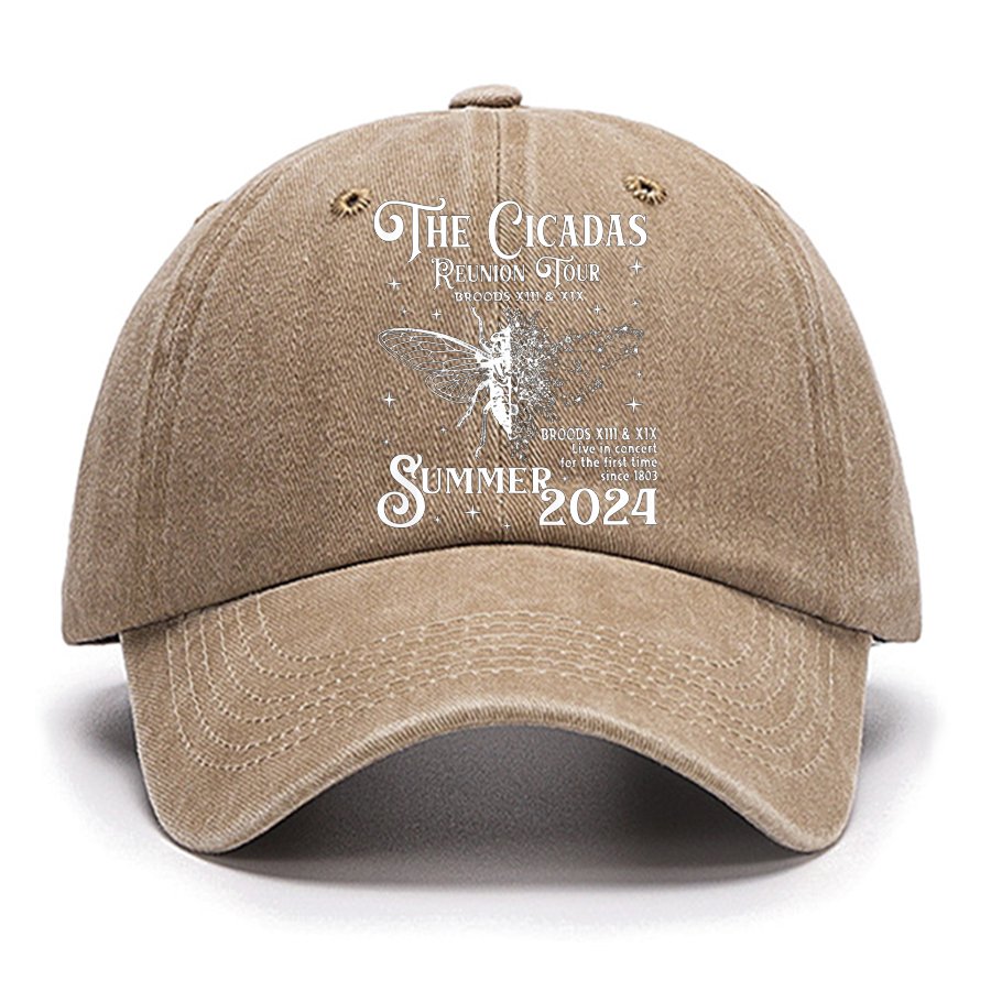The Cicadas Reunion Tour Summer 2024 Cotton Hat