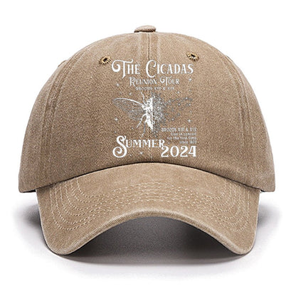 The Cicadas Reunion Tour Summer 2024 Cotton Hat