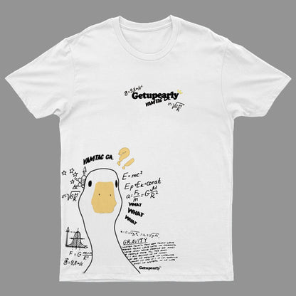 Get Up Early ！Duck Funny Geeky T-Shirt