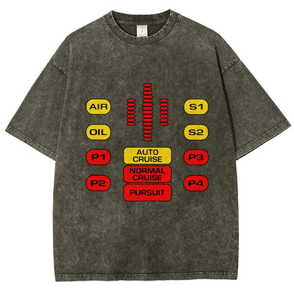 Kit Dashboard Supercar Vintage Distressed T-shirt
