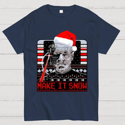 Make it snow Geek T-Shirt