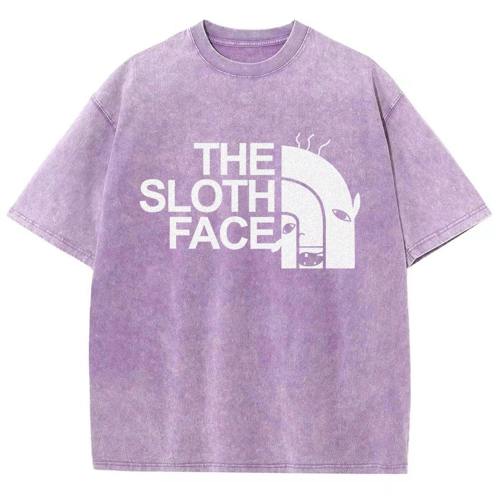 Slothface Vintage Distressed T-shirt