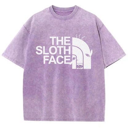 Slothface Vintage Distressed T-shirt