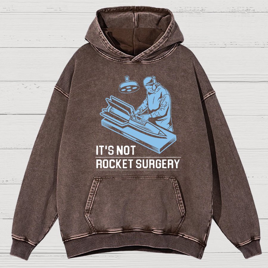 Rocket Surgery Vintage Distressed Hoodie