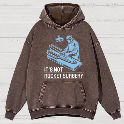 Rocket Surgery Vintage Distressed Hoodie
