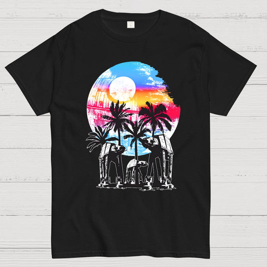 Robot Summer Assault Geek T-Shirt