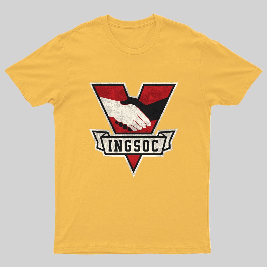 1984 George Orwell Ingsoc Geeky T-Shirt