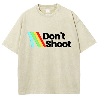Don't Shoot Vintage Distressed T-shirt