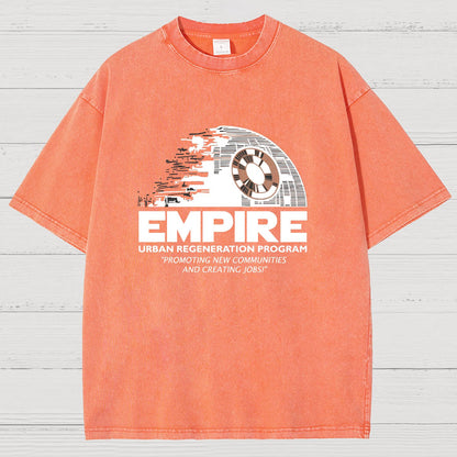 Empire Urban Regneration Vintage Distressed T-shirt
