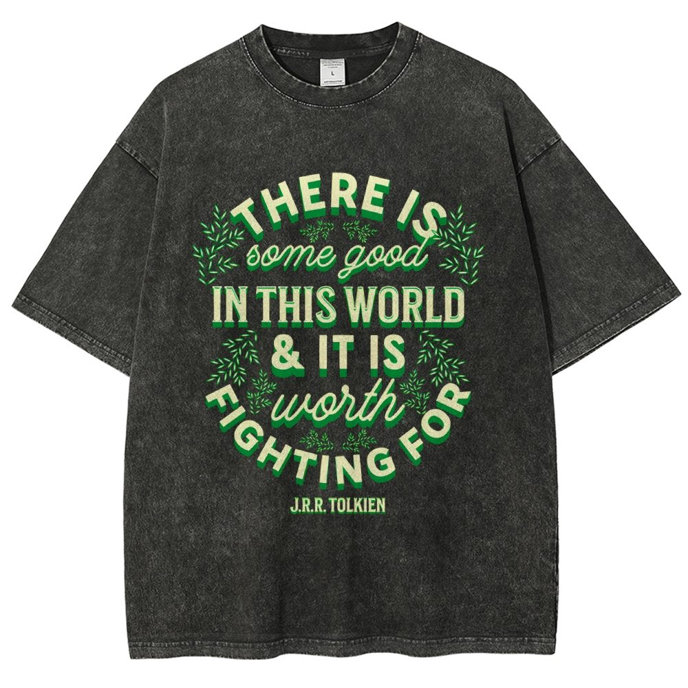 There is Some Good in This World Vintage Distressed T-shirt