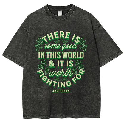 There is Some Good in This World Vintage Distressed T-shirt
