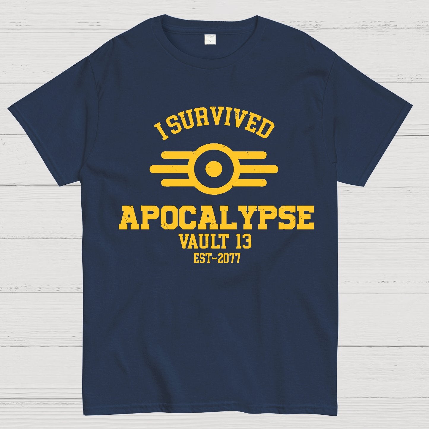 I Survived Apocalypse Geek T-Shirt