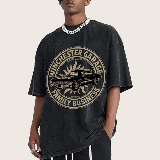 Cursed Energy Club Vintage Distressed T-shirt