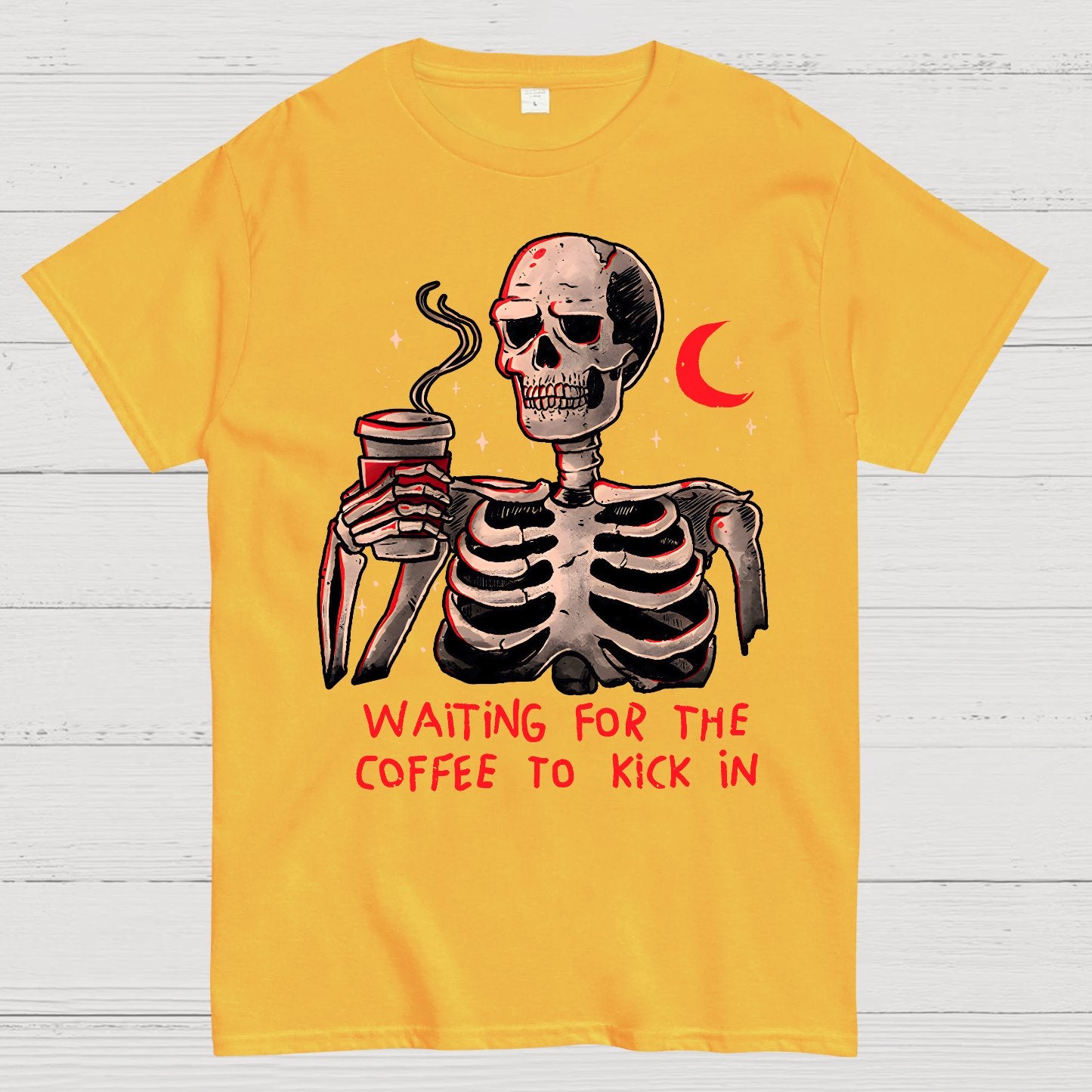 Coffee Keeps Me Alive Geek T-Shirt