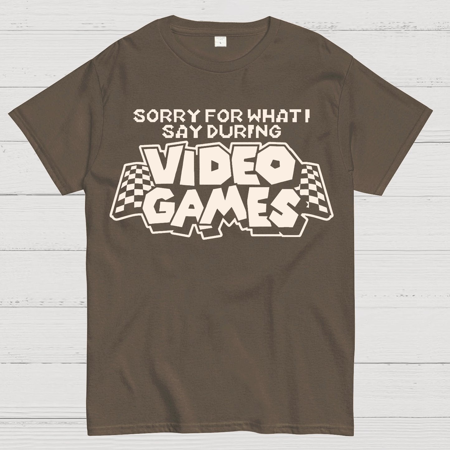 Sorry Video Games Geek T-Shirt