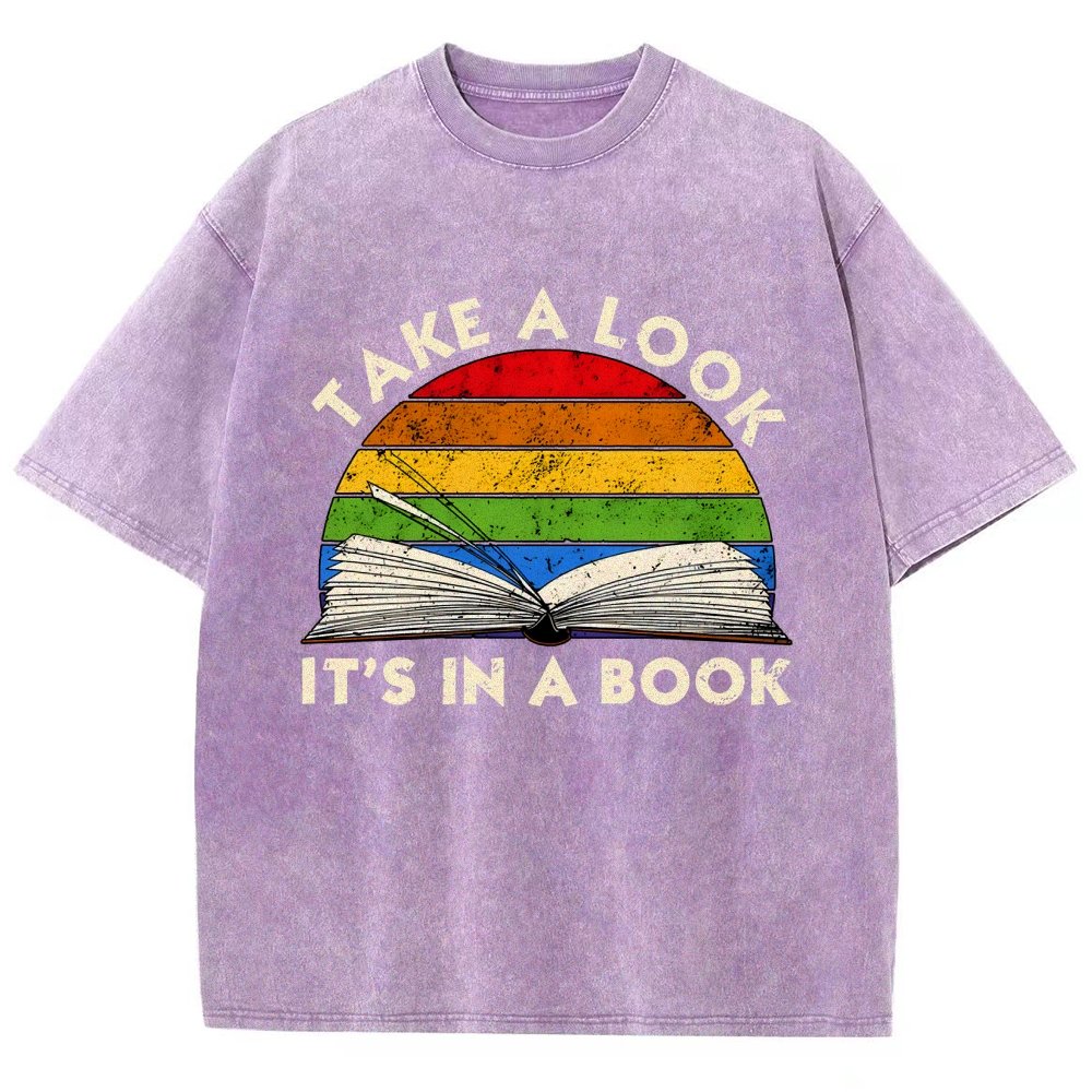 Take a Look Vintage Distressed T-shirt