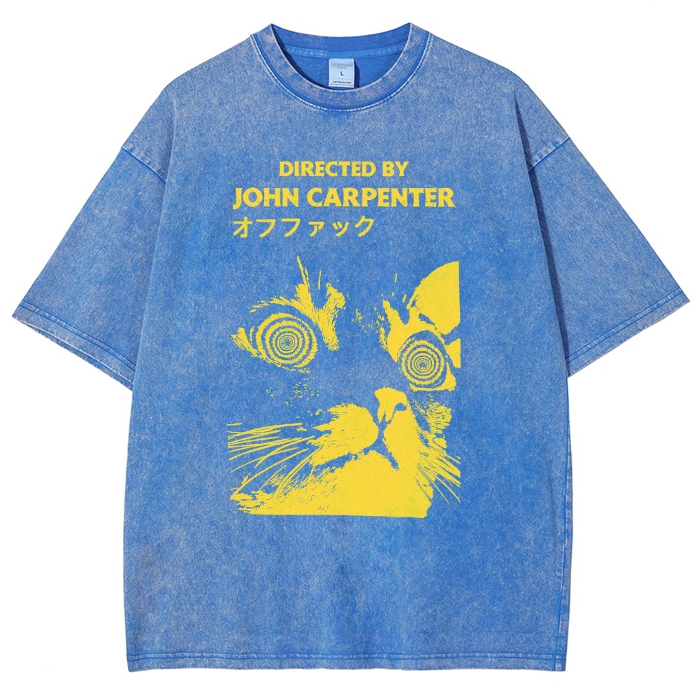 Directed by John Carpenter  Vintage Distressed T-shirt