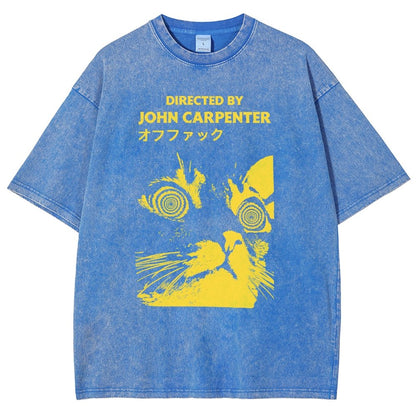 Directed by John Carpenter  Vintage Distressed T-shirt