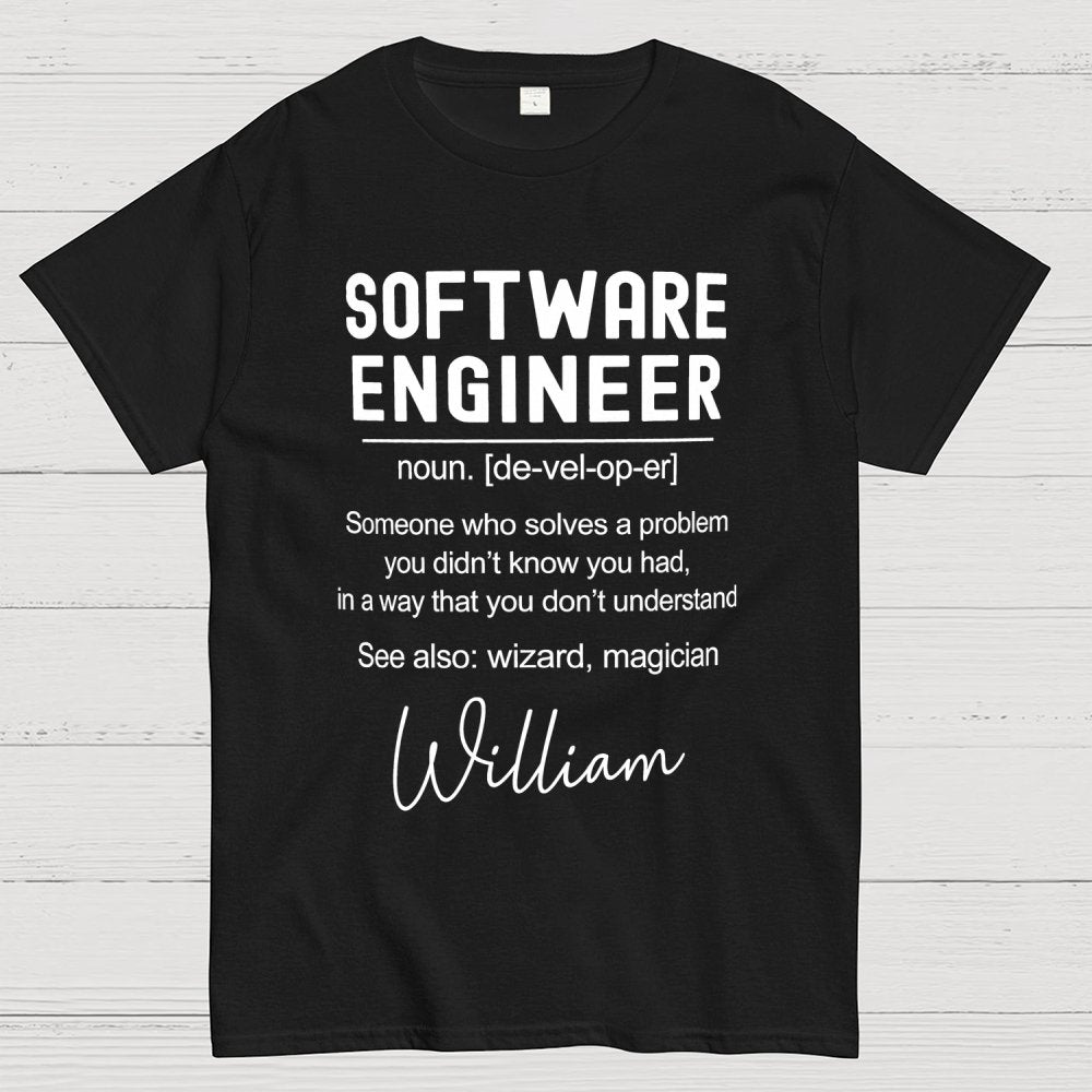Software Engineer Geek T-Shirt