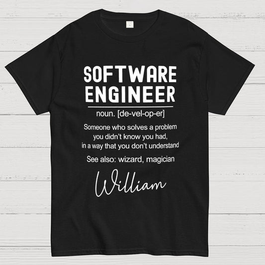 Software Engineer Geek T-Shirt