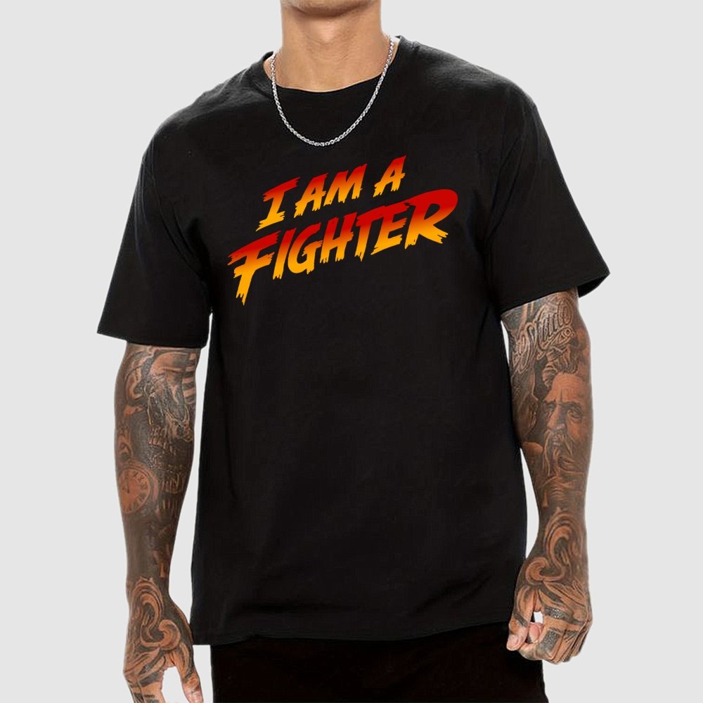 I Am A Fighter Geek T-Shirt