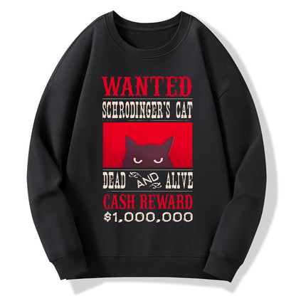 Schrodinger's Cat Geek Cotton Sweatshirt
