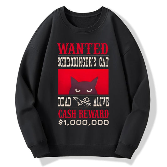 Schrodinger's Cat Geek Cotton Sweatshirt