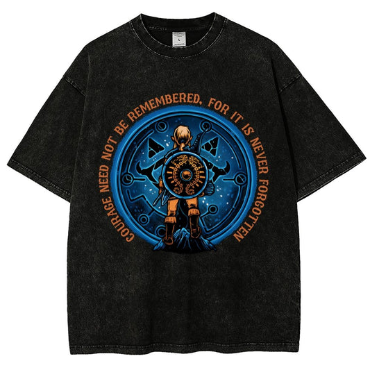 Courage From Within Vintage Distressed T-shirt