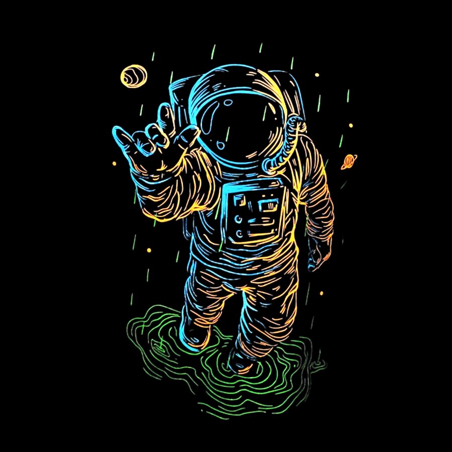 Travel In Space Funny Vintage Distressed Washed Tank