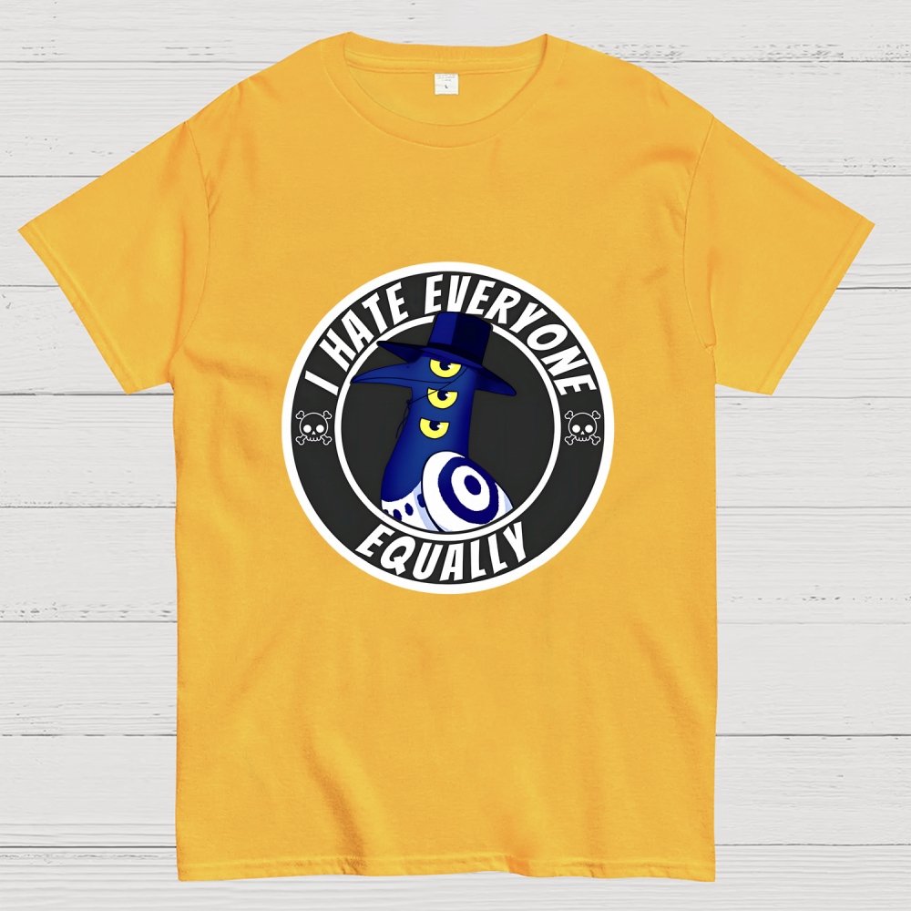 I Hate Everyone Equally Geek T-Shirt
