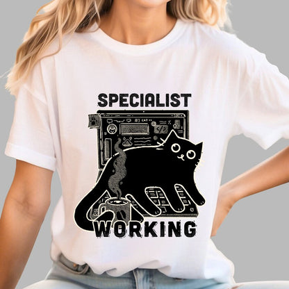Specialist Working Geek T-Shirt