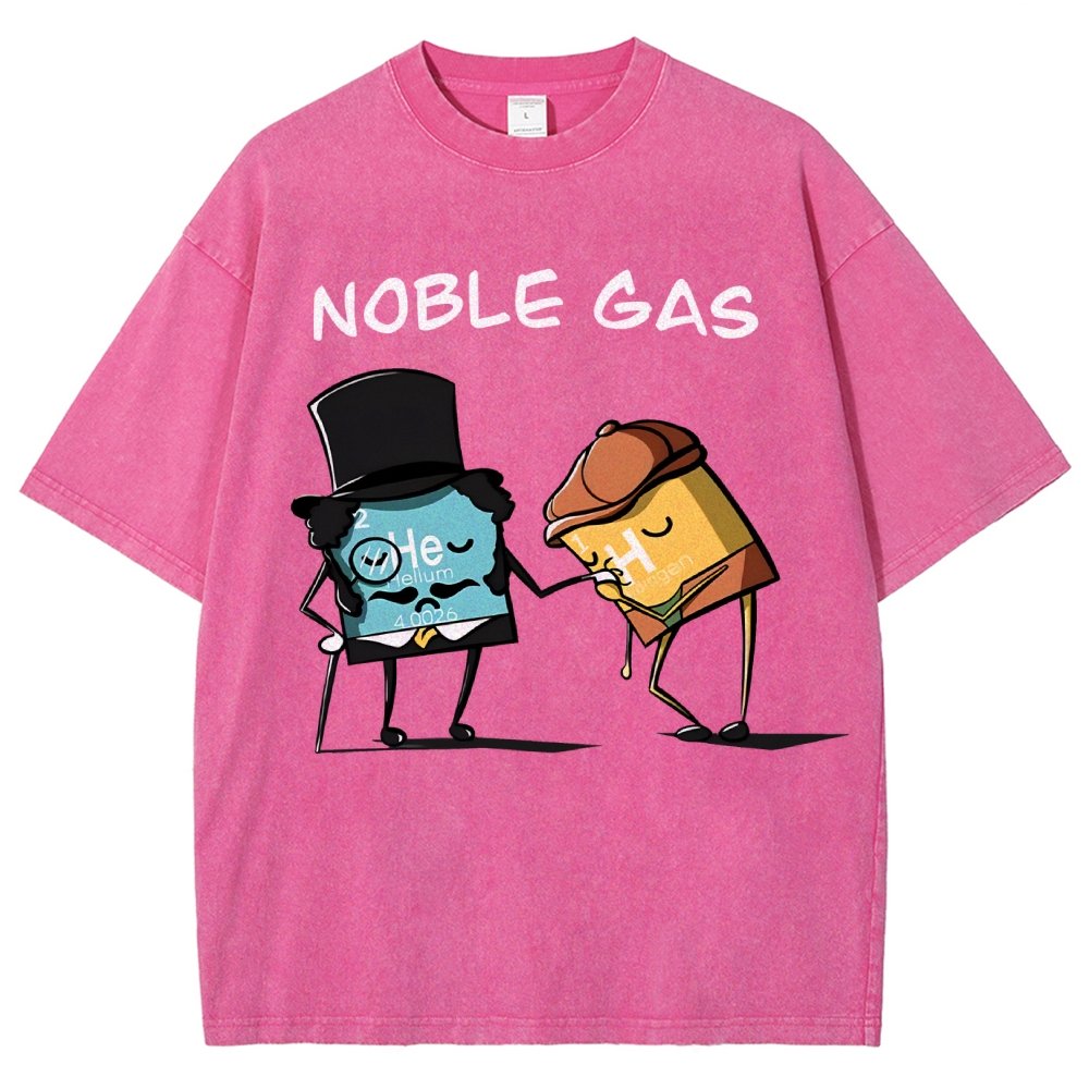 NOBLE GAS Vintage Distressed T-shirt